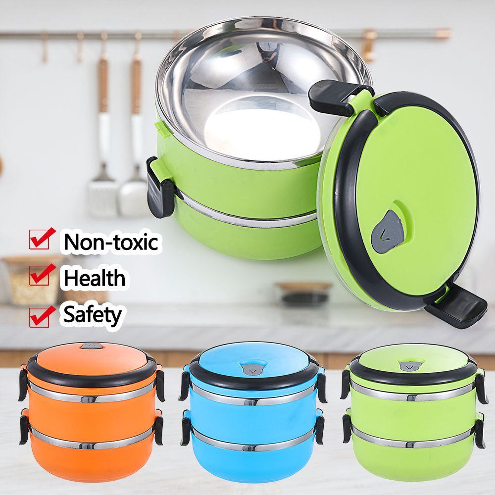 Food Storage Hot Box - กล่องเก็บอาหารแบบเก็บความร้อนสำหรับผู้ใหญ่ กระติกน้ำร้อน ภาชนะเก็บอาหารสุญญากาศ