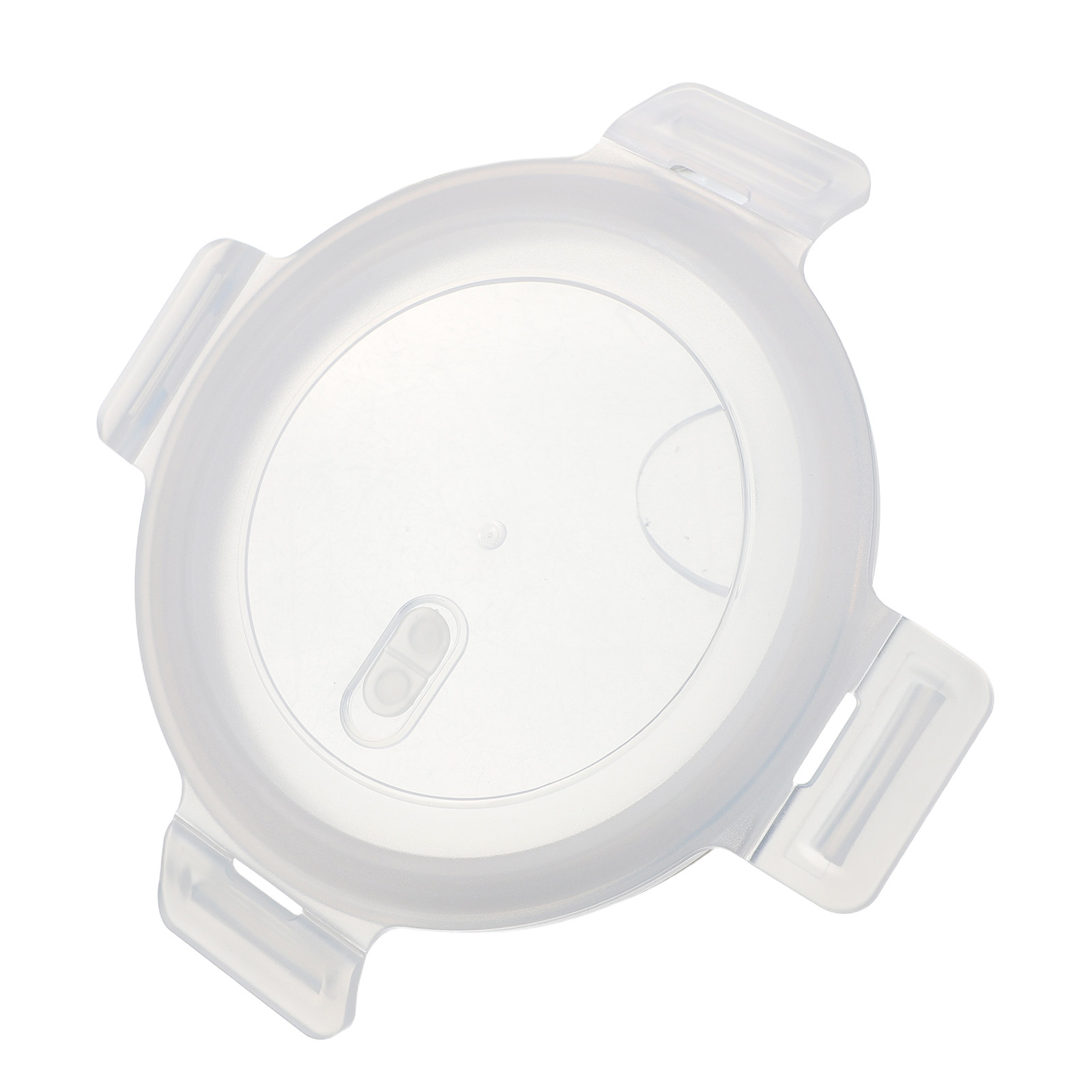 Food Storage Glass Round - ฝาปิดภาชนะทรงกลมขนาด 6 นิ้ว พร้อมระบบล็อคแบบสแนป ปิดสนิทด้วยซีลซิลิโคนกันรั่ว สำหรับเก็บอาหารในแก้ว