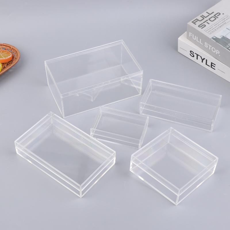 Food Storage Of Plants - กล่องอะคริลิคทรงสี่เหลี่ยมหนาพิเศษ โปร่งใสสูง สำหรับบรรจุอาหาร ของขวัญ ของตกแต่ง หรือจัดสวน