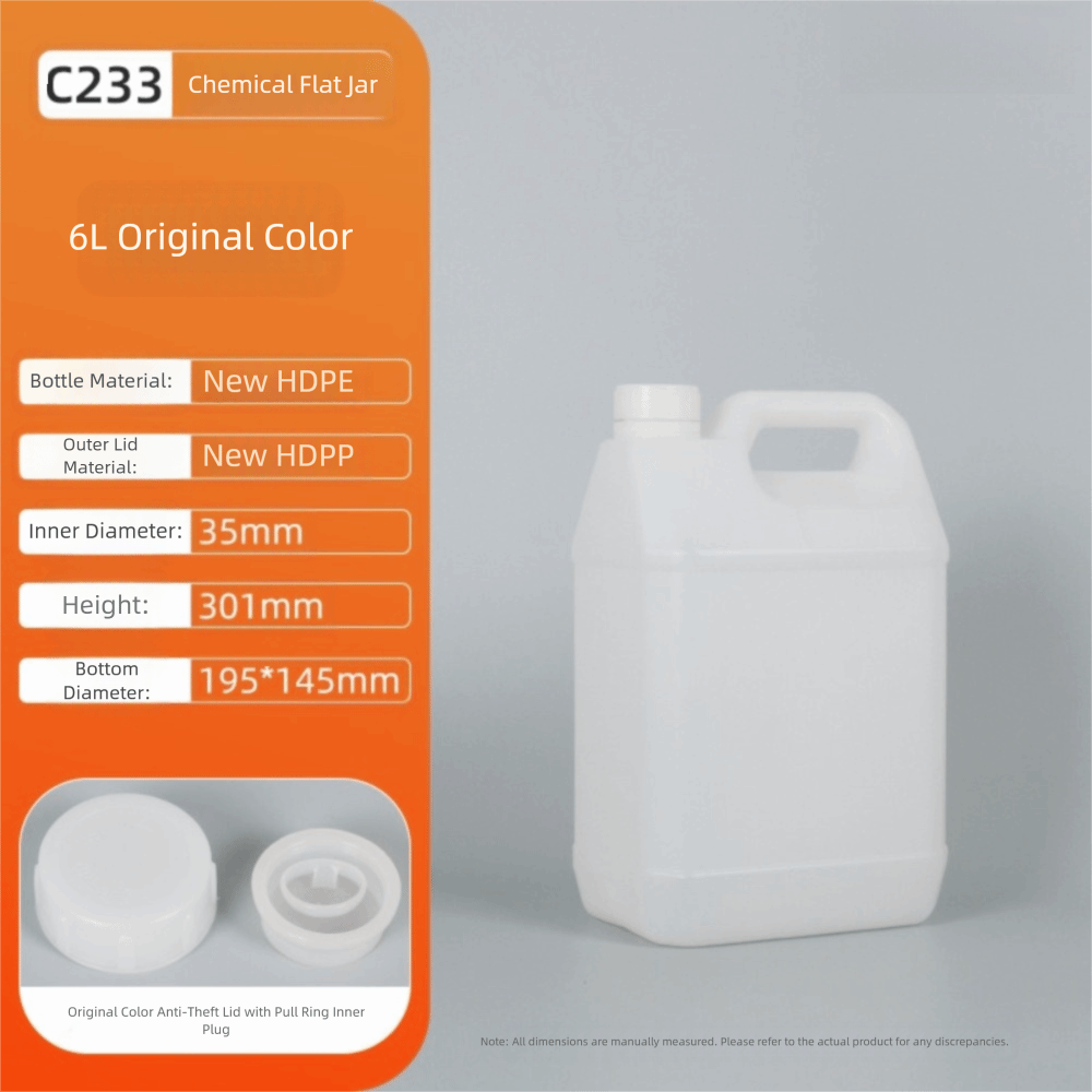 Food Storage Lid - ขวดพลาสติกอเนกประสงค์ขนาด 1-20 ลิตร พร้อมฝาปิด ภาชนะเก็บอาหารเกรดอาหาร ภาชนะบรรจุน้ำมันขนาดใหญ่