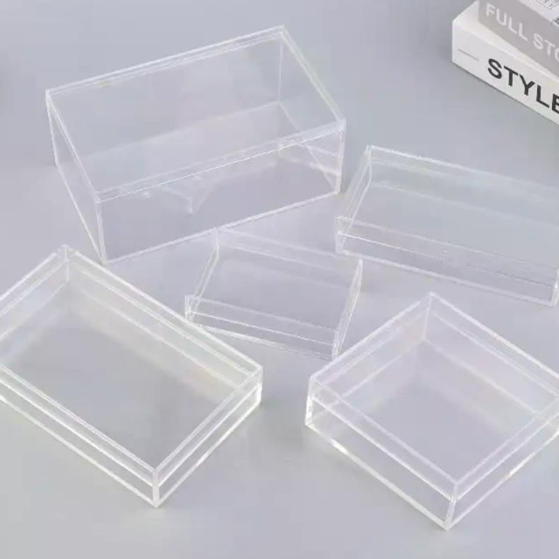Food Storage Of Plants - กล่องอะคริลิคทรงสี่เหลี่ยมหนาพิเศษ โปร่งใสสูง สำหรับบรรจุภัณฑ์อาหาร ของขวัญ จัดสวน กล่องใส