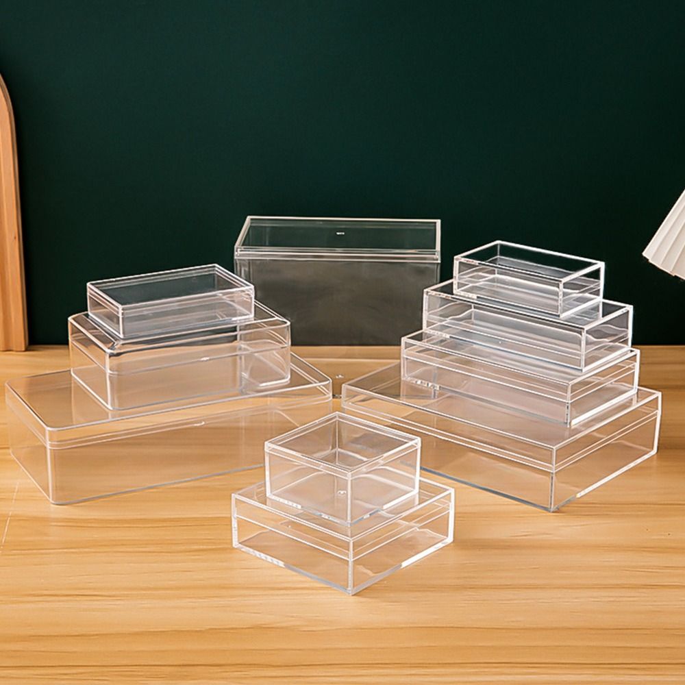 Food Storage Of Plants - กล่องใสสำหรับใส่อาหารทำจากอะคริลิคใสกล่องเก็บของพลาสติกทรงสี่เหลี่ยมหนาสำหรับจัดสวน