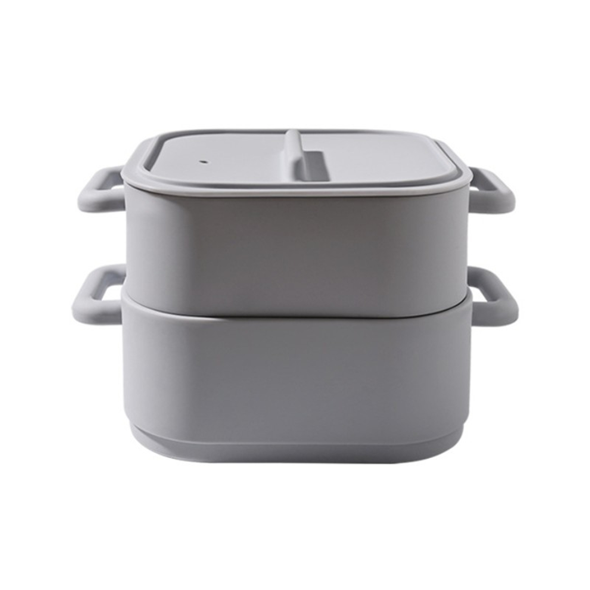 Food Storage Brands - ชุดหม้อซิลิโคนสำหรับนึ่งอาหารในไมโครเวฟ ยี่ห้อ YAFEX 2 ชิ้น พร้อมชามผสมและภาชนะเก็บอาหาร