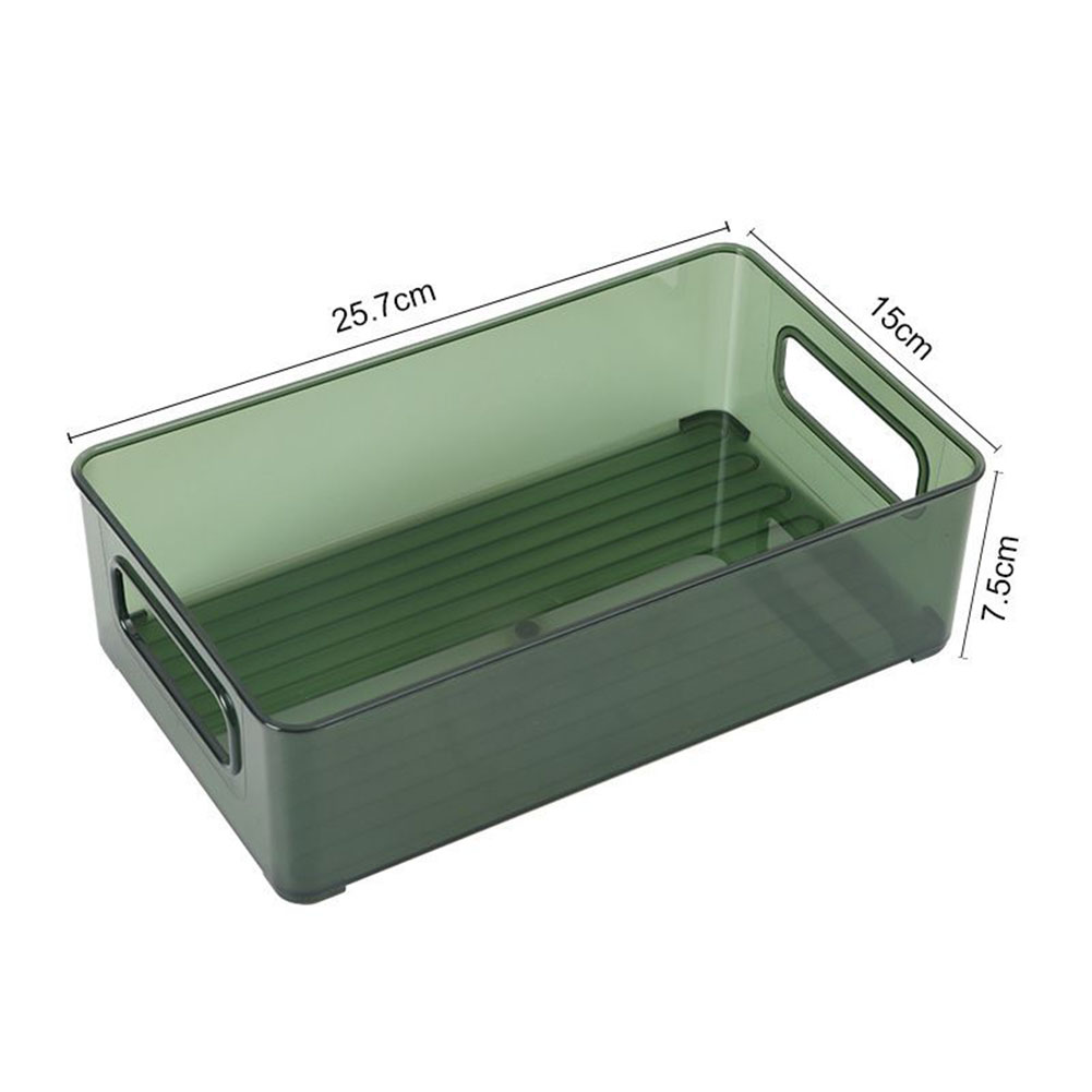 Food Storage Brands - กล่องเก็บของในตู้เย็น กล่องอะคริลิคใส ตู้เก็บของ กล่องจัดระเบียบแบบพกพาอเนกประสงค์ พร้อมหูหิ้ว ของใหม่แกะกล่อง
