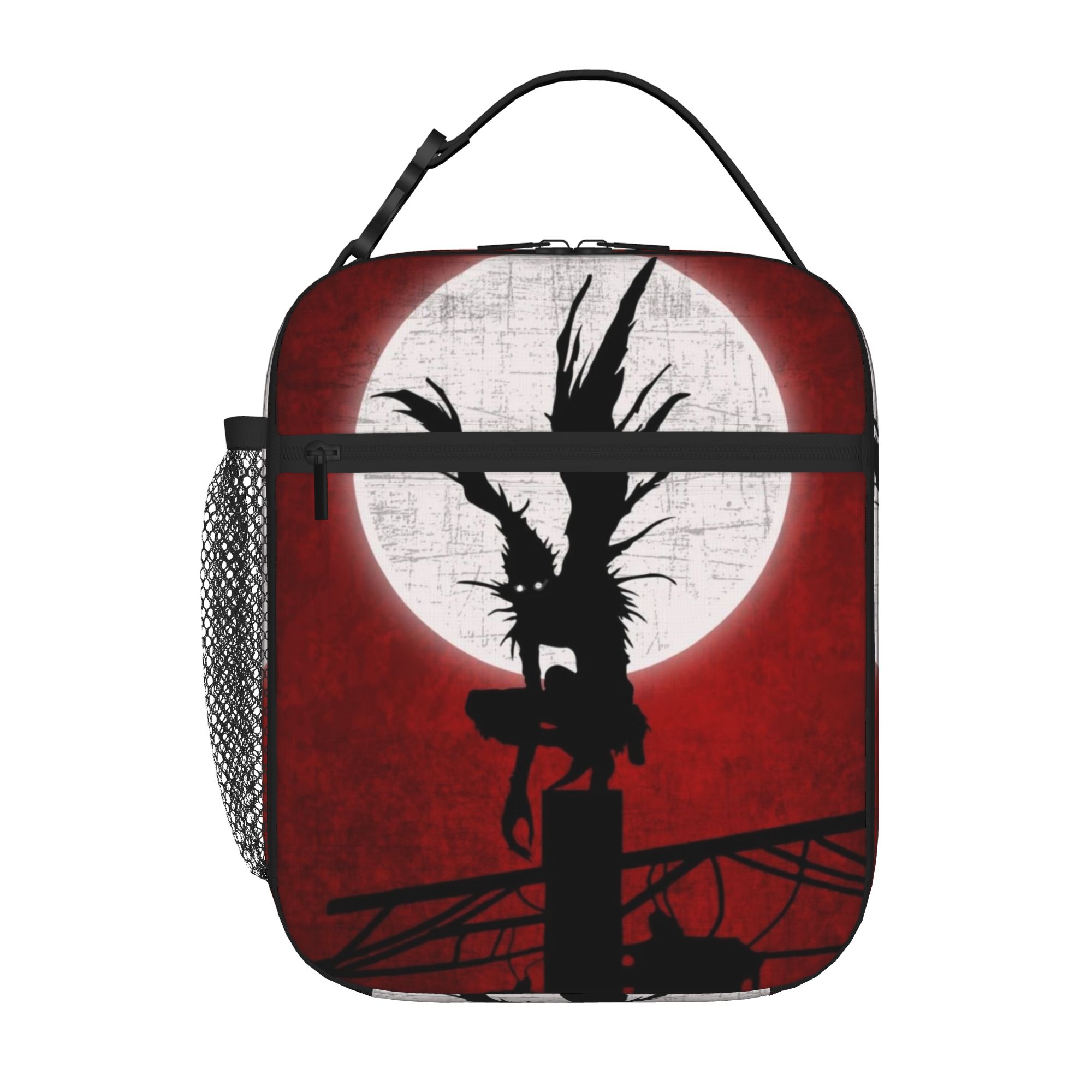 Food Storage Notes - กระเป๋าใส่อาหารกลางวัน Ryuk กระเป๋าเก็บความเย็นสำหรับการออกไปเที่ยว D-Death Note กระเป๋าเก็บของน้ำหนักเบา