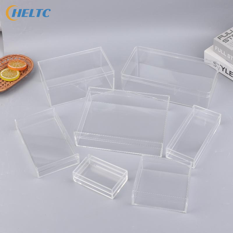 Food Storage Of Plants - กล่องอะคริลิคทรงสี่เหลี่ยมหนาพิเศษ โปร่งใสสูง สำหรับบรรจุอาหาร ของขวัญ ของตกแต่ง หรือจัดสวน