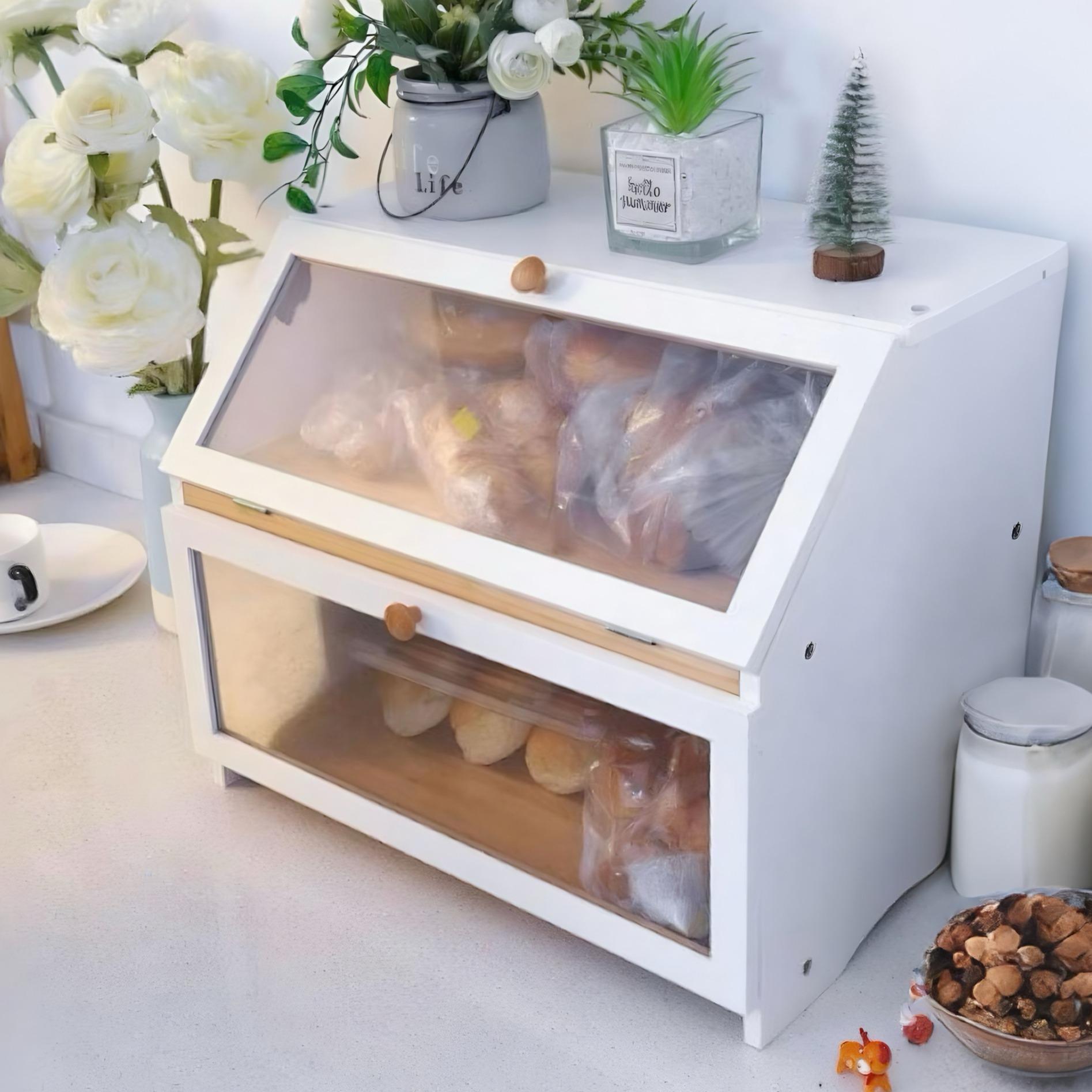 กล่องเก็บขนมปังสองชั้น HOMEKOK - Food Storage Utensils บทวิจารณ์และราคา