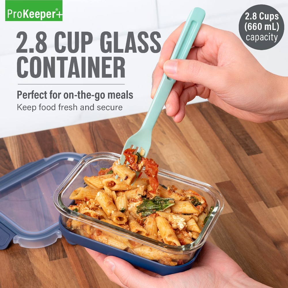 ภาชนะเก็บอาหารแก้วขนาด 2.8 คัพ - Food Storage In Pantry บทวิจารณ์และราคา