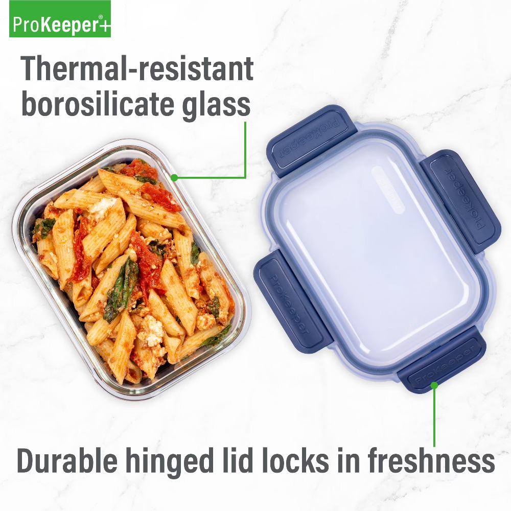 ภาชนะเก็บอาหารแก้วขนาด 2.8 คัพ - Food Storage In Pantry บทวิจารณ์และราคา