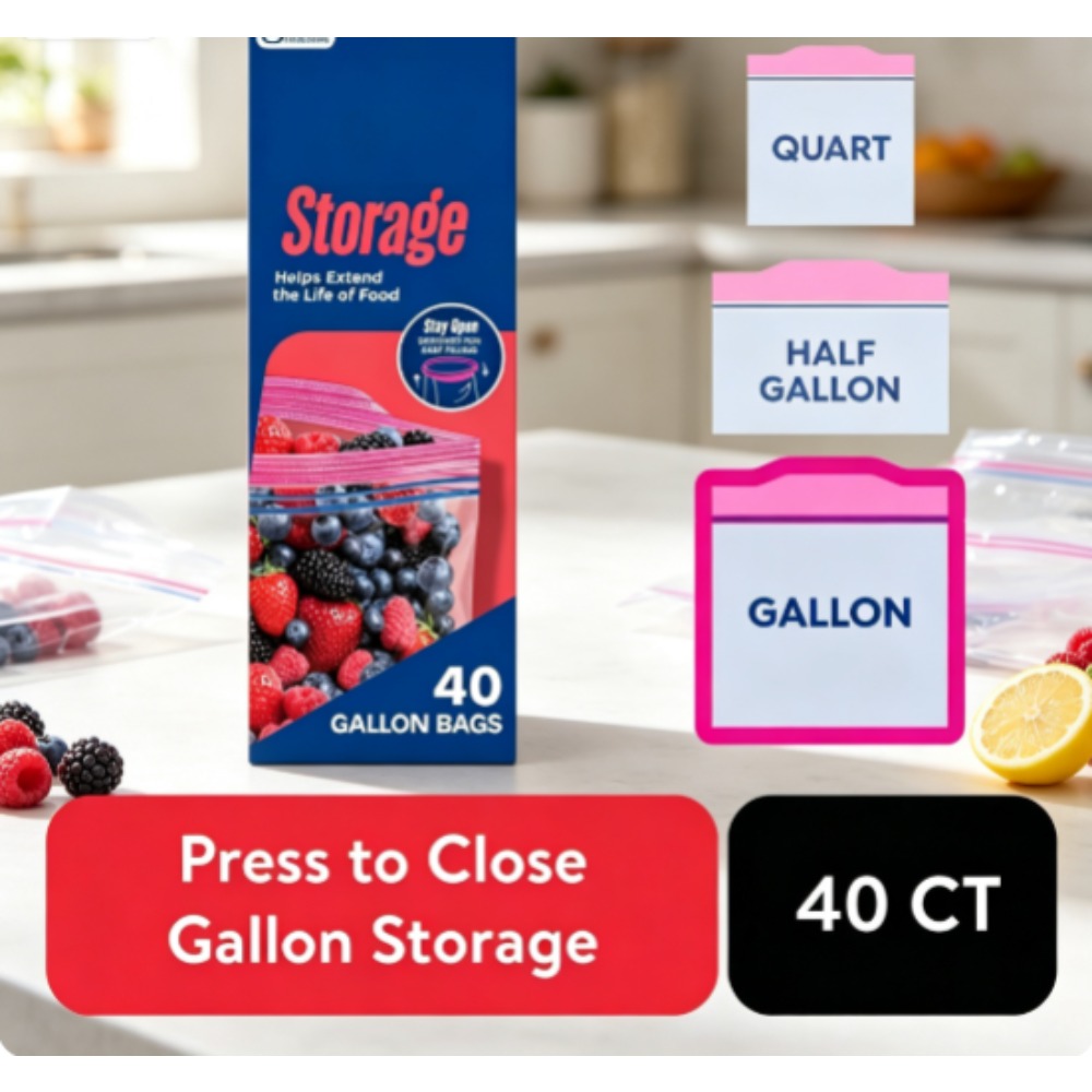 ถุงเก็บอาหารยี่ห้อ Ziploc, อุป - Food Storage Brands บทวิจารณ์และราคา