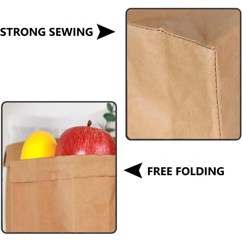 ถุงกระดาษคราฟท์ ถุงเก็บของกระด - Food Storage Of Plants บทวิจารณ์และราคา