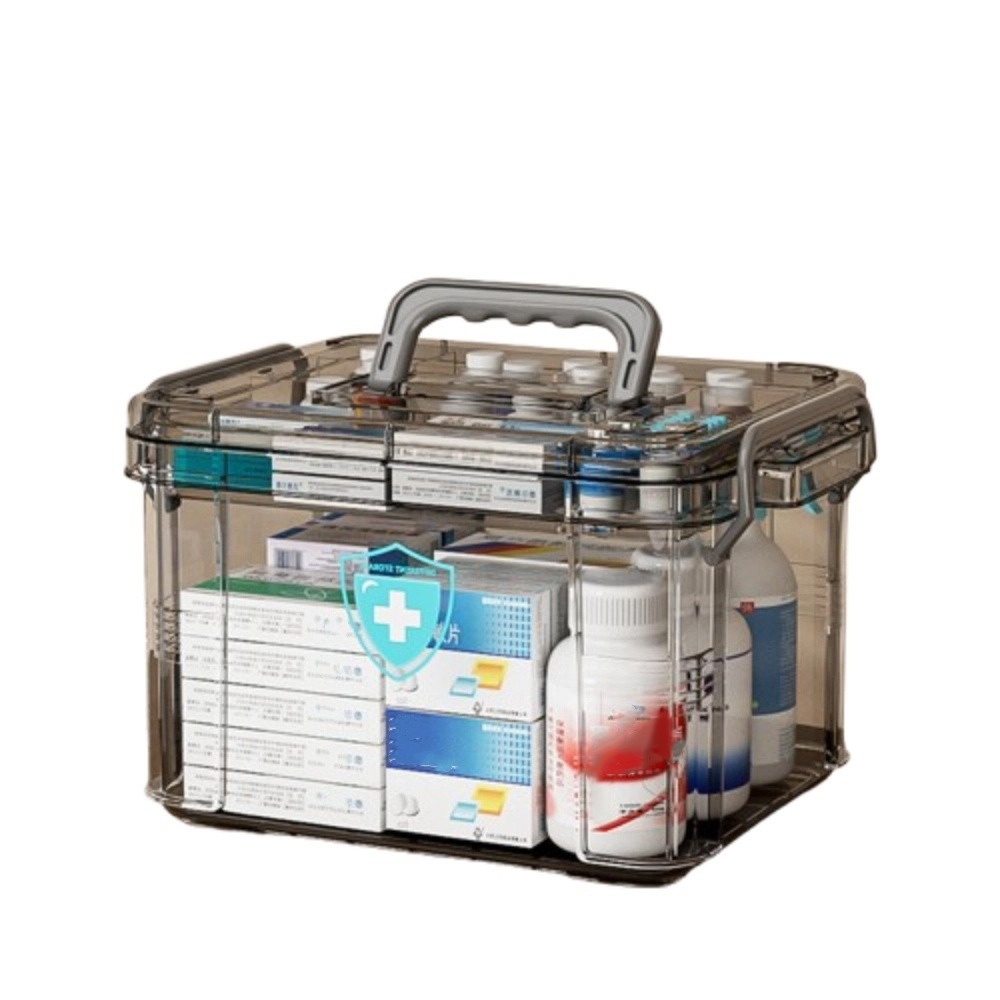 กล่องเก็บยาแบบสองชั้นทนทานพลาส - Food Storage Emergency บทวิจารณ์และราคา