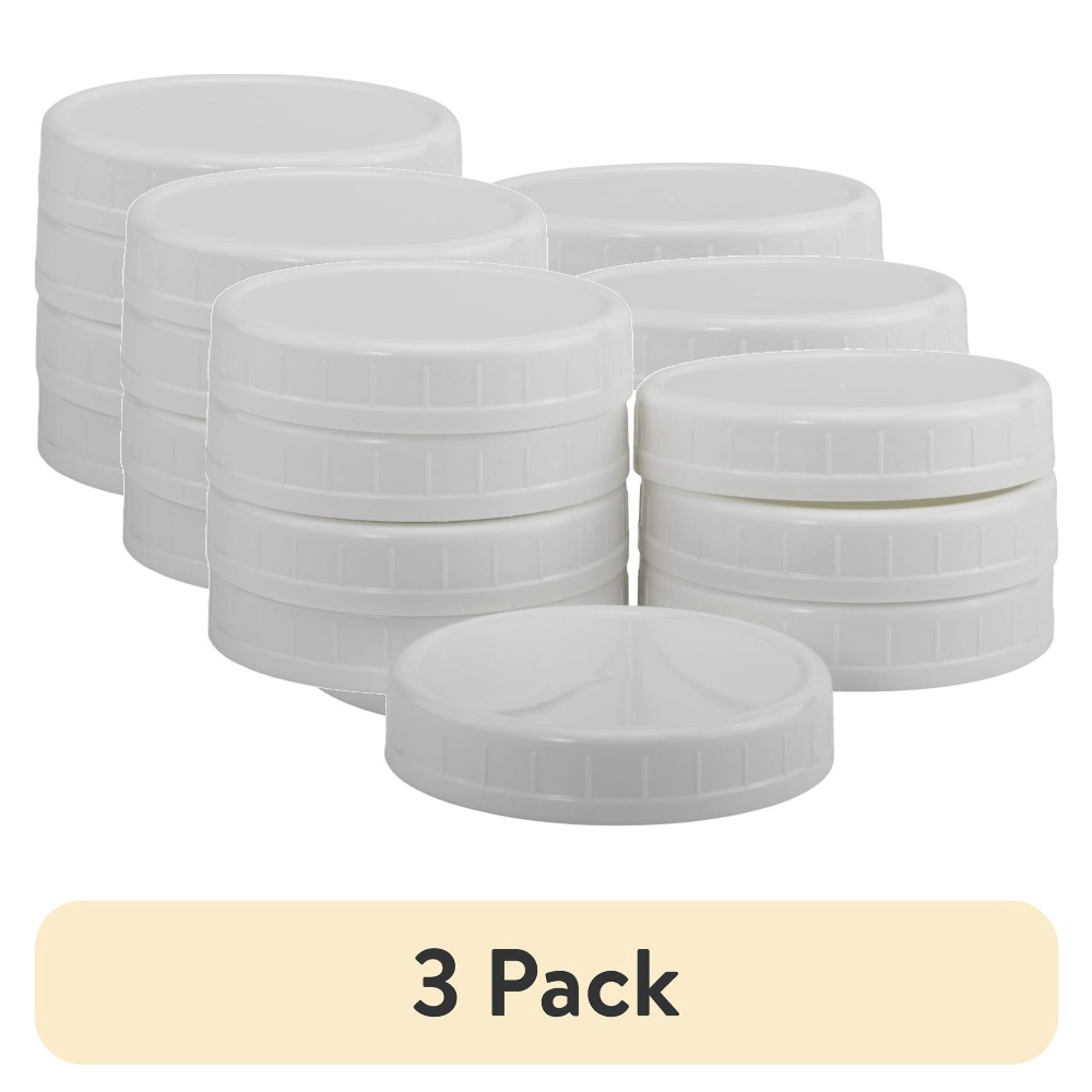 (แพ็ค 3 ชิ้น) ฝาปิดขวดเมสันพลา - Food Storage Brands บทวิจารณ์และราคา