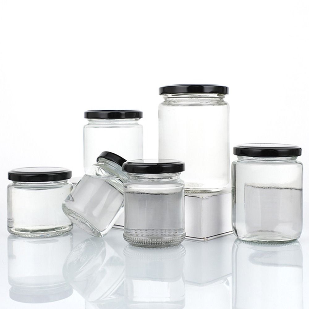 โหลแก้วฝาปิดสุญญากาศสีดำ1ชิ้นโ - Food Storage Glass Round บทวิจารณ์และราคา