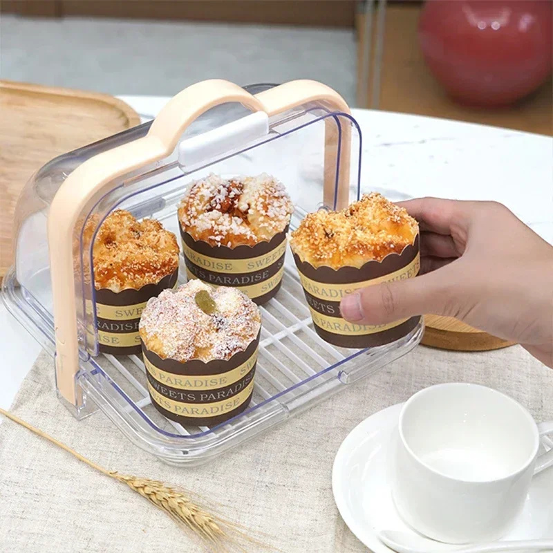 กล่องใส่ขนมอบเค้กใสอเนกประสงค์ - Food Storage Acrylic Containers บทวิจารณ์และราคา