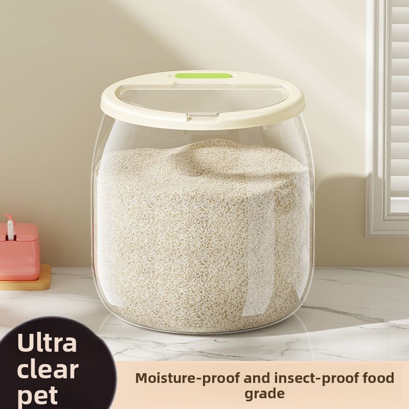 ถังข้าวสารในครัวเรือน ปิดผนึกแ - Food Storage Acrylic Containers บทวิจารณ์และราคา