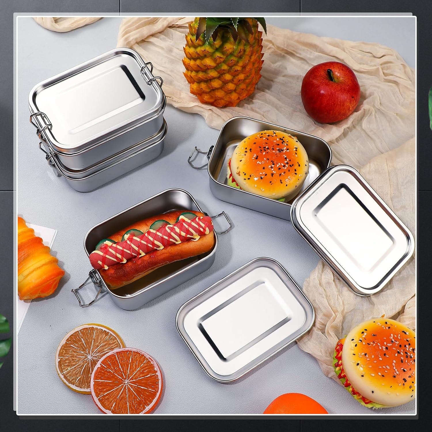 ภาชนะเก็บอาหารสแตนเลสพร้อมฝาปิ - Food Storage Hot Box บทวิจารณ์และราคา
