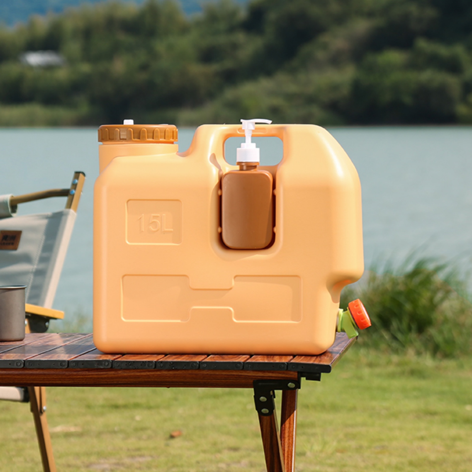 ภาชนะบรรจุน้ำ 15 ลิตรพร้อมก๊อก - Food Storage Emergency บทวิจารณ์และราคา