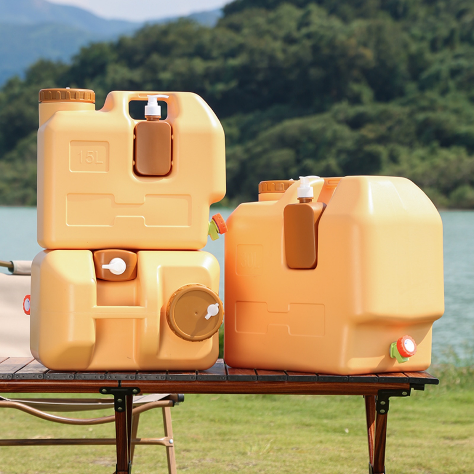 ภาชนะบรรจุน้ำ 15 ลิตรพร้อมก๊อก - Food Storage Emergency บทวิจารณ์และราคา