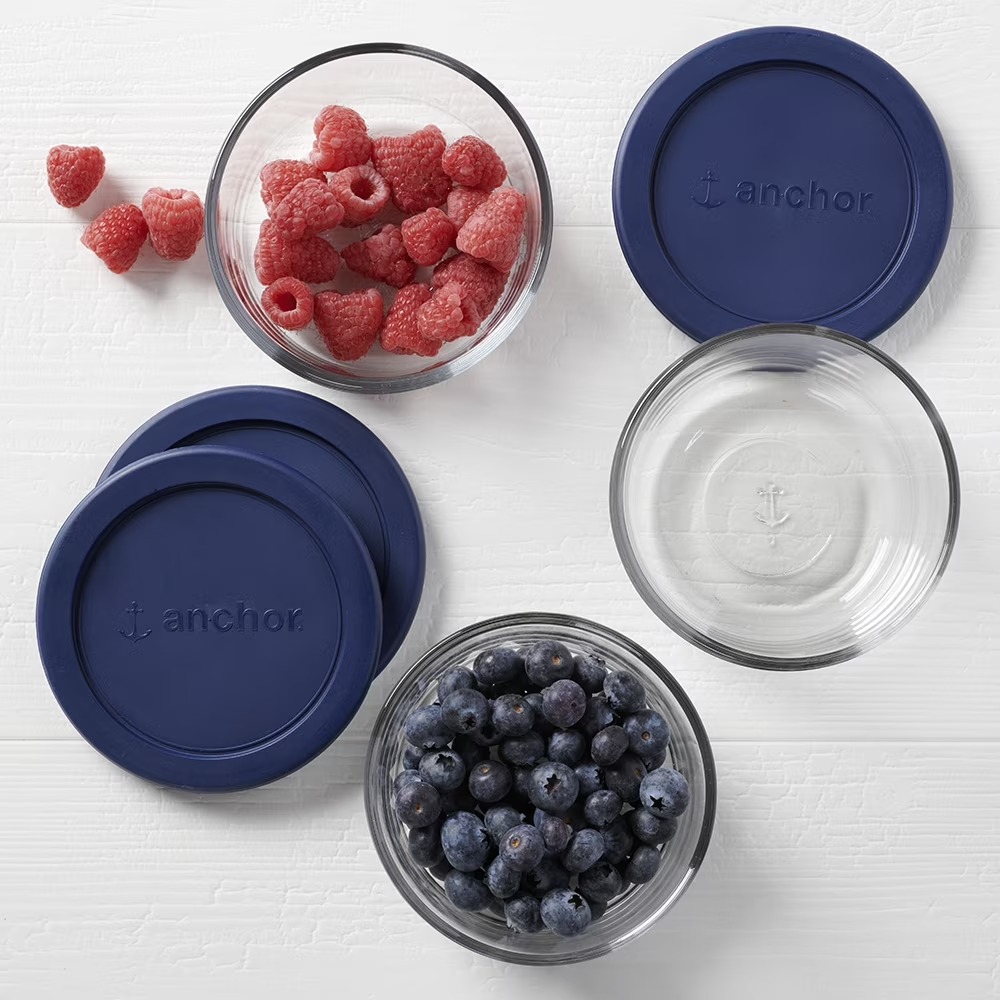 ภาชนะเก็บอาหารแก้วพร้อมฝาปิด A - Food Storage Glass Round บทวิจารณ์และราคา
