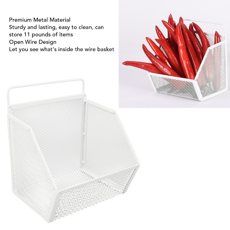 ตะกร้าแขวนครัวแบบติดผนัง ไม่ต้ - Food Storage In Pantry บทวิจารณ์และราคา