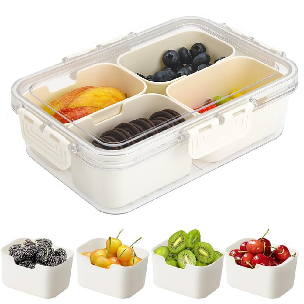 กล่องเก็บอาหารแบบพกพา, กล่องเก - Food Storage Boxes With Lids บทวิจารณ์และราคา
