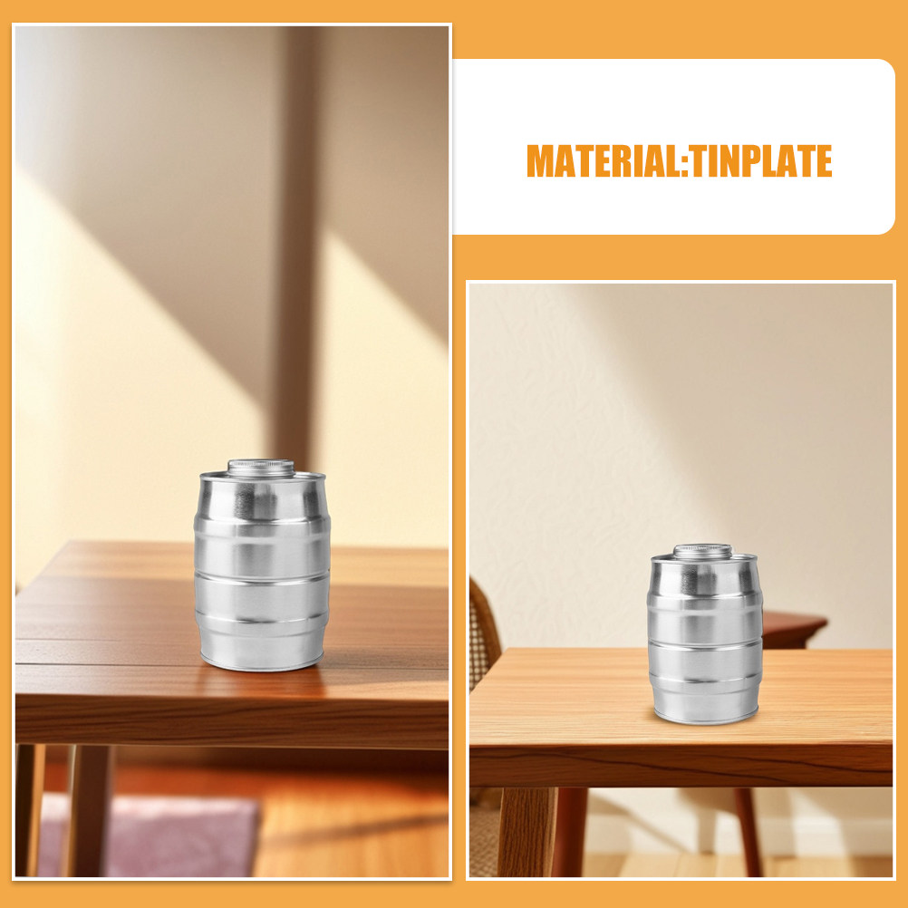 กระป๋องเก็บกาแฟทรงถังไวน์ ฝาปิ - Food Storage Plastic Container บทวิจารณ์และราคา