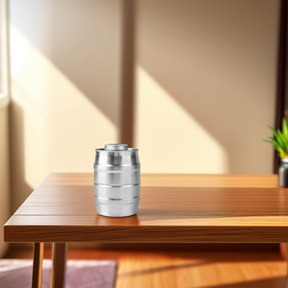 กระป๋องเก็บกาแฟทรงถังไวน์ ฝาปิ - Food Storage Plastic Container บทวิจารณ์และราคา