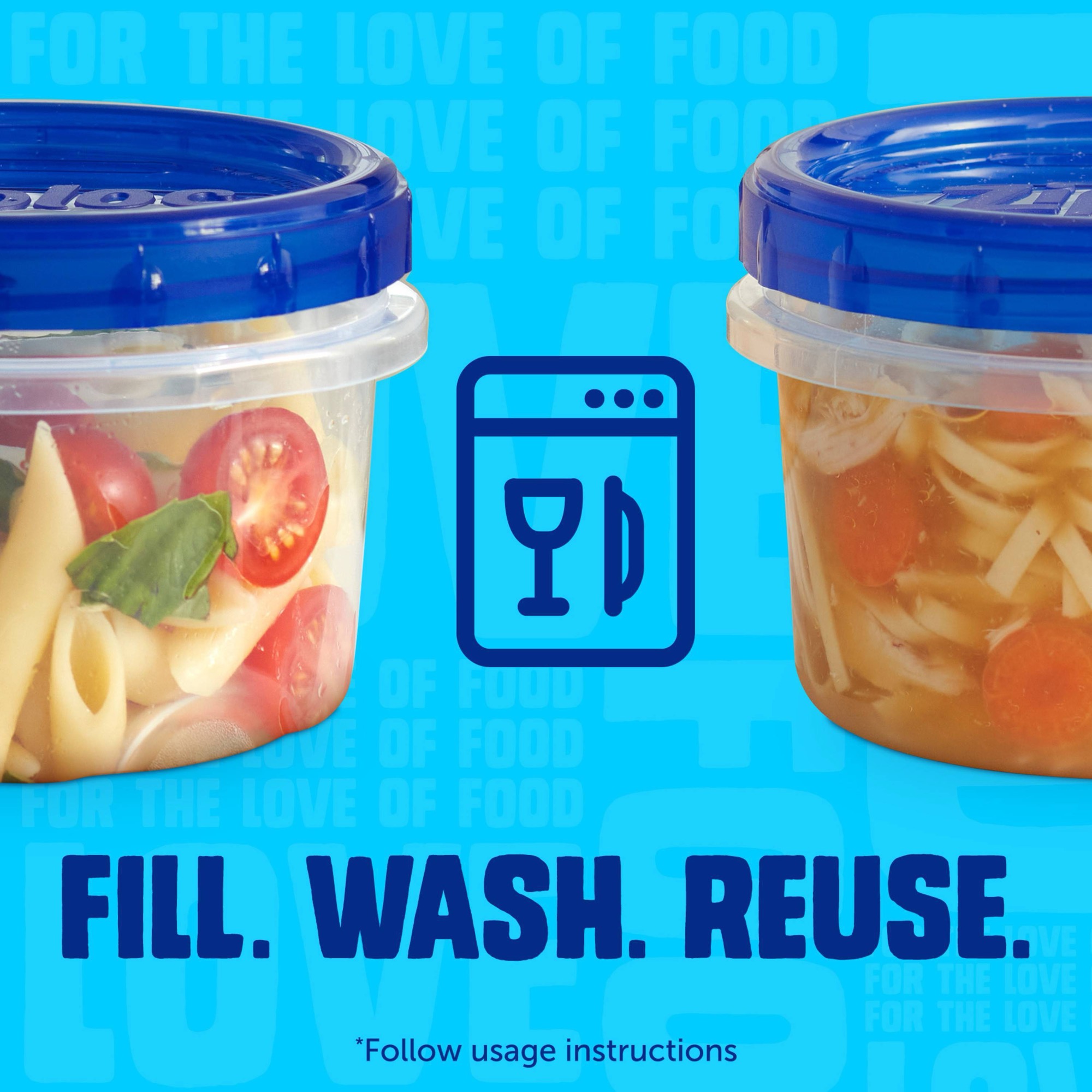 ภาชนะเก็บอาหารขนาดเล็ก 2 ชิ้น  - Food Storage Small บทวิจารณ์และราคา