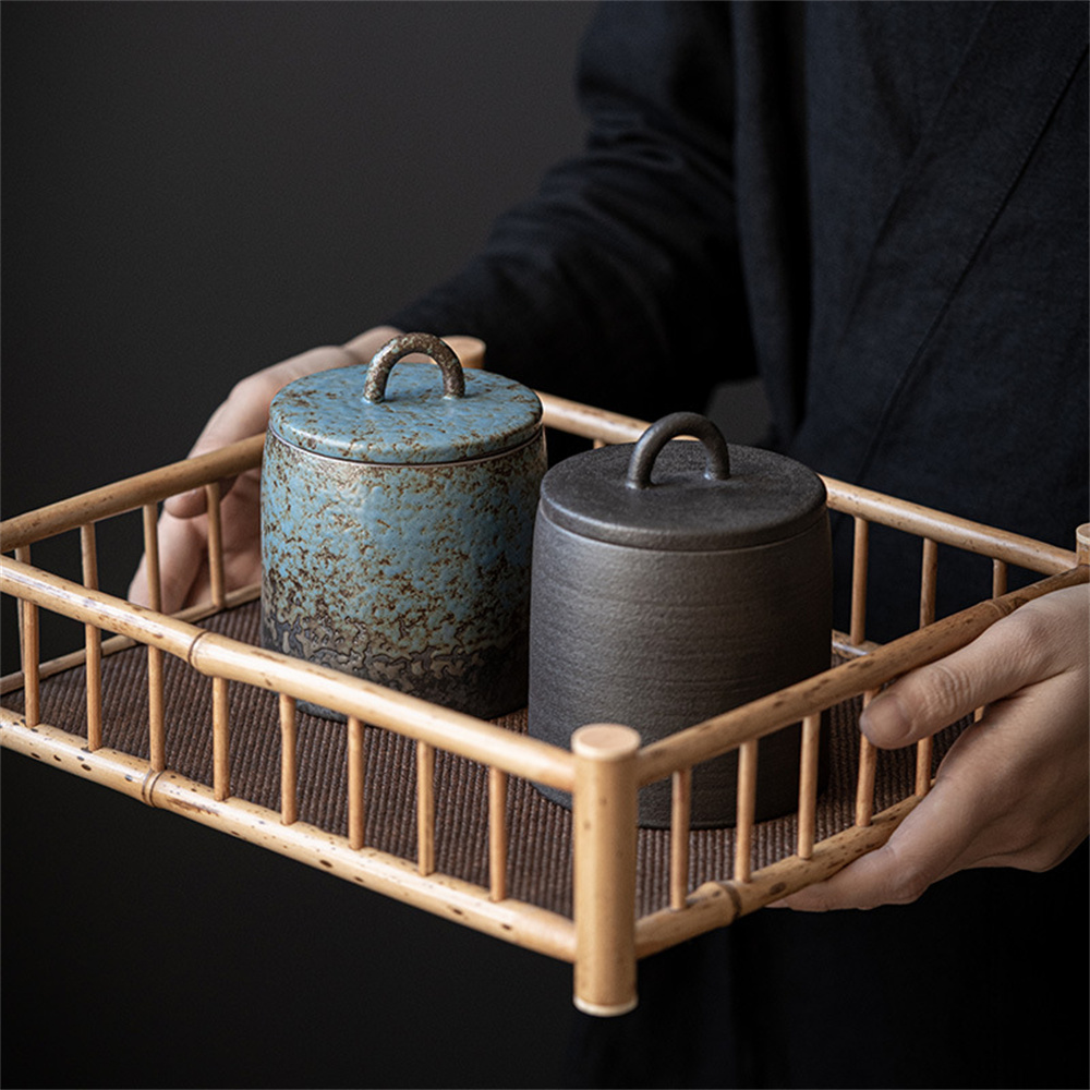 เซรามิคชาแคดดี้ปิดผนึก Jar กล่ - Food Storage Small บทวิจารณ์และราคา
