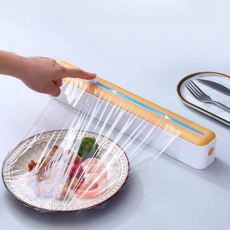 อาหารพลาสติก Cling Wrap Dispen - Food Storage Utensils บทวิจารณ์และราคา