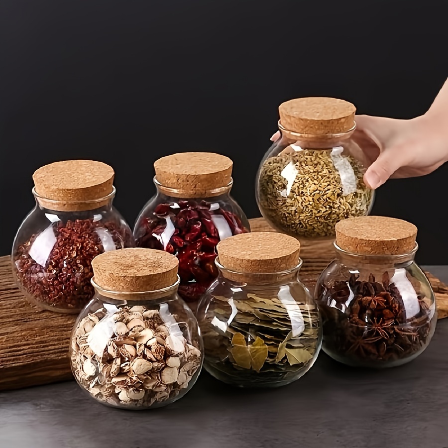 กระปุก penyimpanan gelas ใสขนา - Food Storage Glass Round บทวิจารณ์และราคา