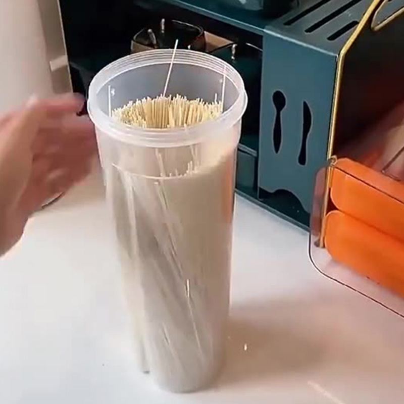 กล่องเก็บเส้นก๋วยเตี๋ยวพลาสติก - Food Storage In Pantry บทวิจารณ์และราคา