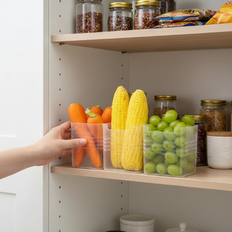 # กล่องจัดระเบียบอาหารในตู้เย็ - Food Storage Plastic Container บทวิจารณ์และราคา
