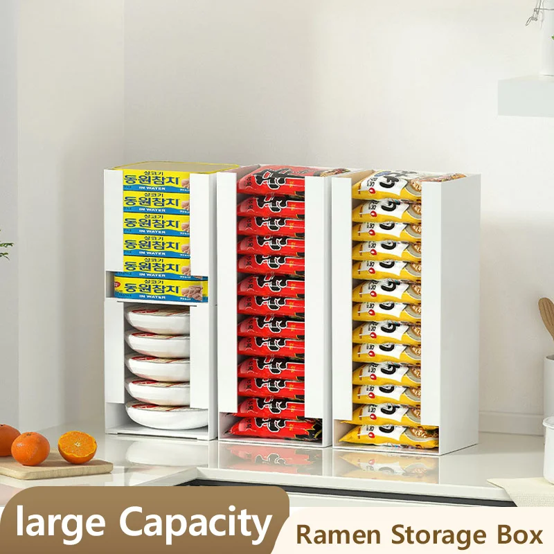 กล่องเก็บบะหมี่กึ่งสำเร็จรูปอเ - Food Storage In Pantry บทวิจารณ์และราคา