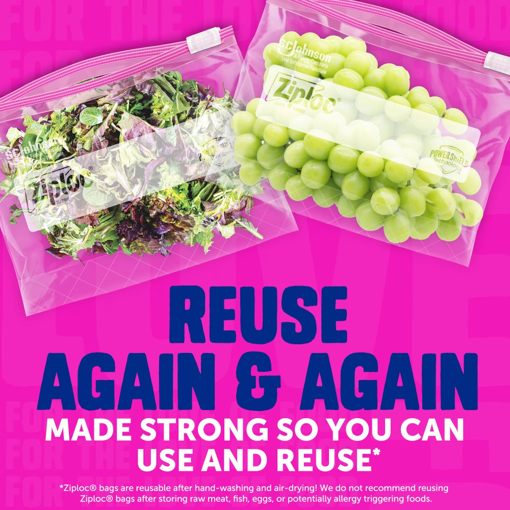 ซิปล็อค ®   ถุงเก็บอาหารแบบสไล - Food Storage Brands บทวิจารณ์และราคา