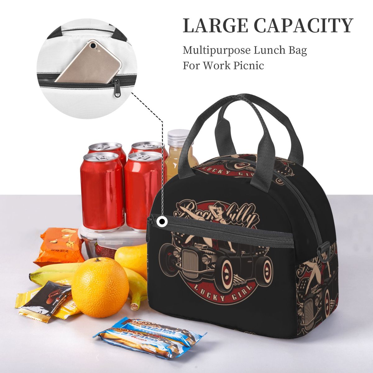 กระเป๋าใส่อาหารแบบมีฉนวนลาย Ro - Food Storage Hot Box บทวิจารณ์และราคา