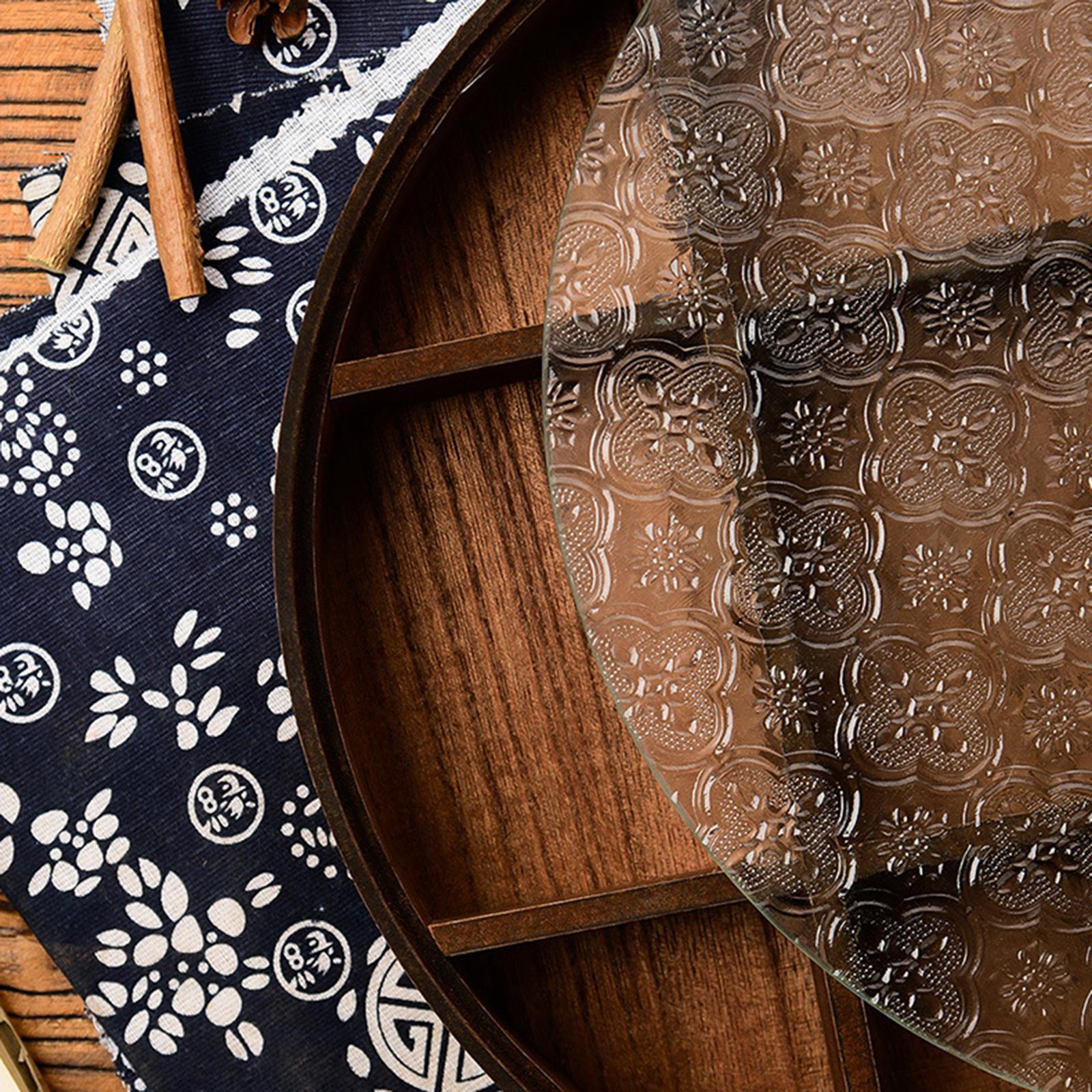 ถาดเสิร์ฟแบ่งช่องพร้อมฝาปิด ทำ - Food Storage Glass Round บทวิจารณ์และราคา