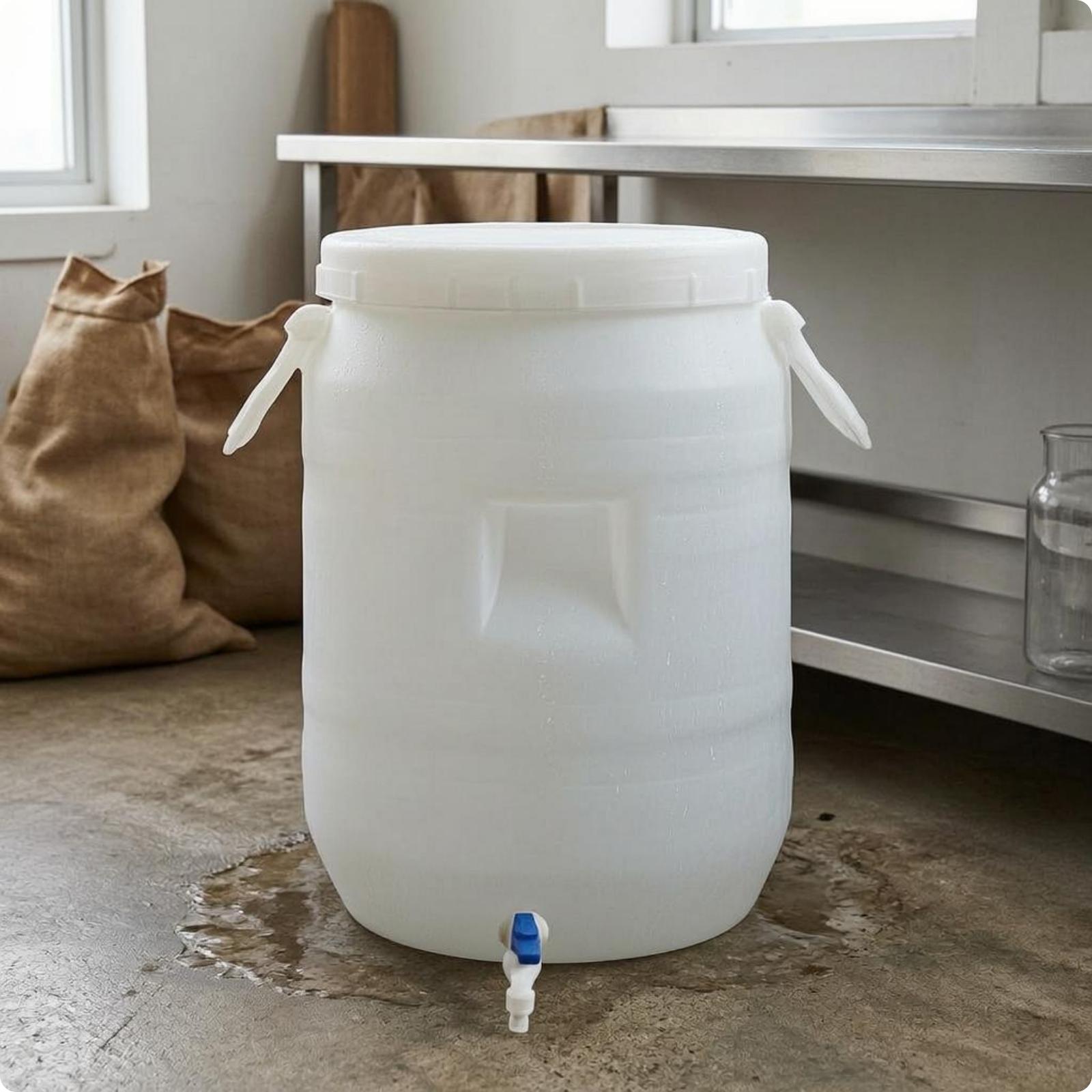 ถังเก็บพลาสติกเกรดอาหาร ทนทาน  - Food Storage Plastic Container บทวิจารณ์และราคา