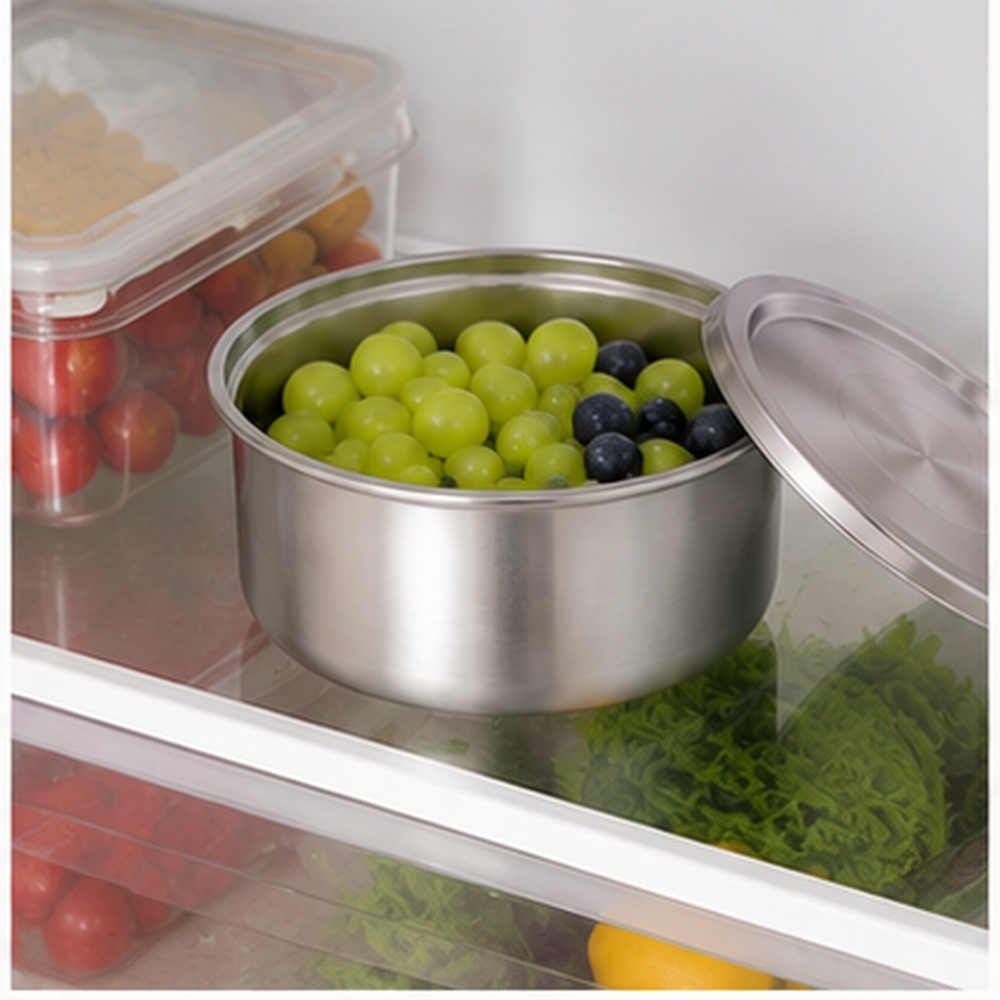 ถ้วยสแตนเลส 304 พร้อมฝาปิด สำห - Food Storage Unit บทวิจารณ์และราคา