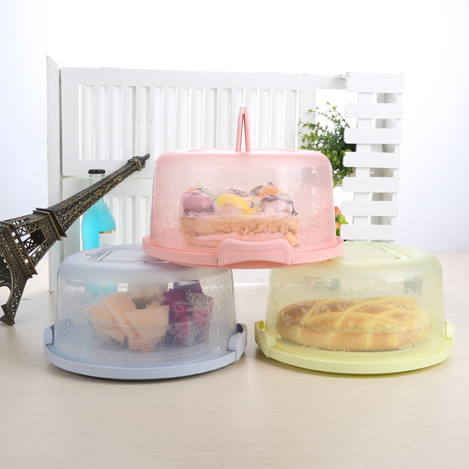 กล่องใส่เค้กแบบพกพา กล่องเก็บอ - Food Storage Plastic Container บทวิจารณ์และราคา
