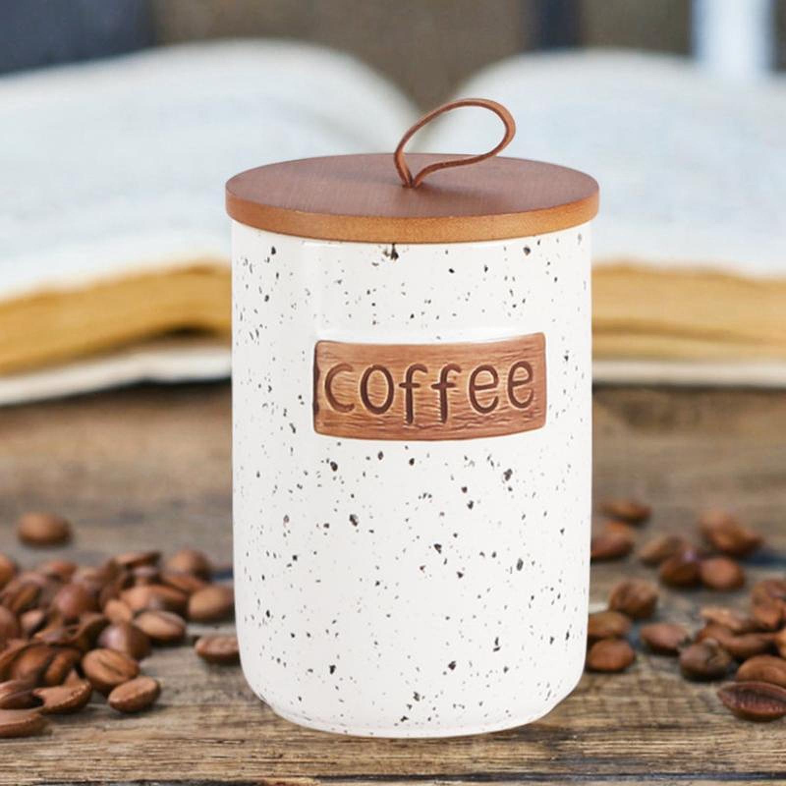 ภาชนะเก็บอาหารเซรามิก ดีไซน์ทั - Food Storage Jars With Wooden Lids บทวิจารณ์และราคา