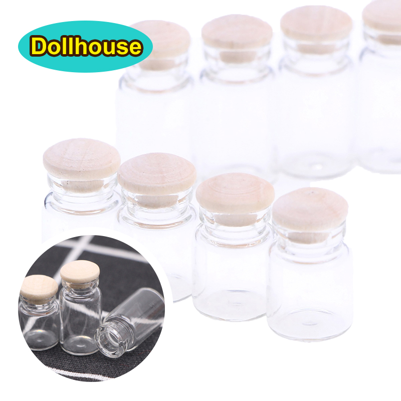 ขวดแก้วจิ๋วสำหรับบ้านตุ๊กตา ขน - Food Storage Lid บทวิจารณ์และราคา