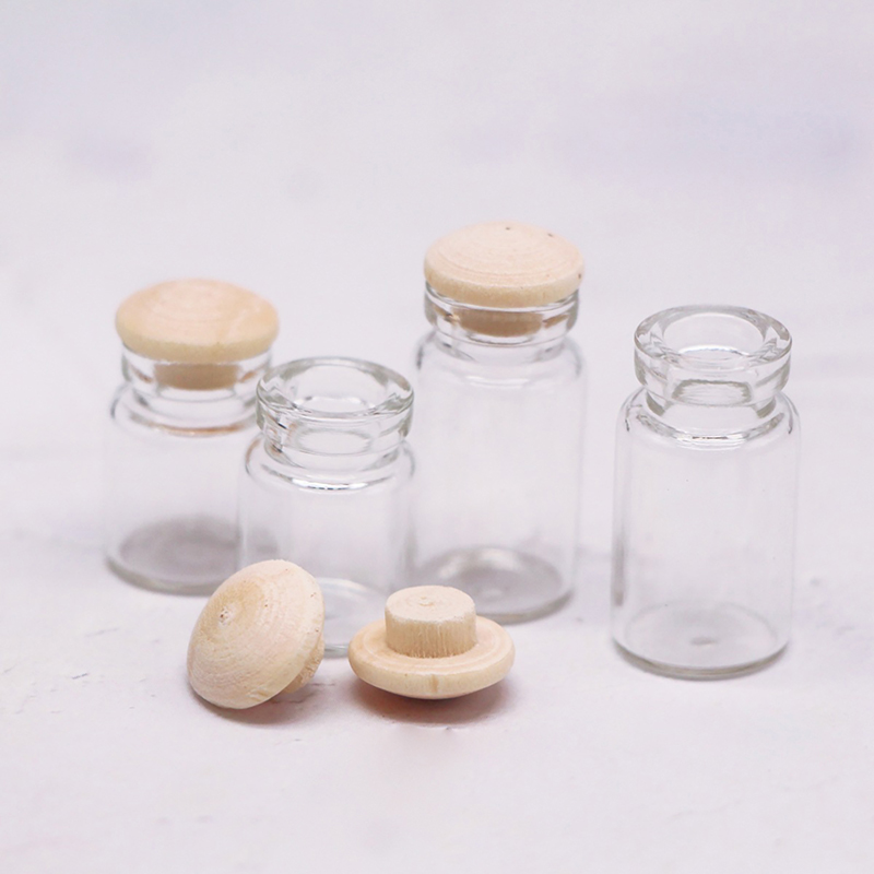 ขวดแก้วจิ๋วสำหรับบ้านตุ๊กตา ขน - Food Storage Lid บทวิจารณ์และราคา