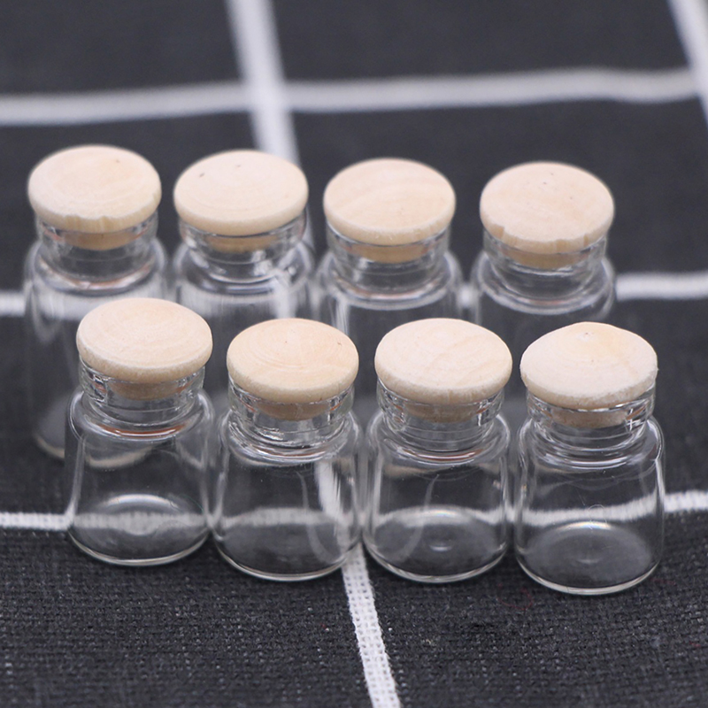 ขวดแก้วจิ๋วสำหรับบ้านตุ๊กตา ขน - Food Storage Lid บทวิจารณ์และราคา