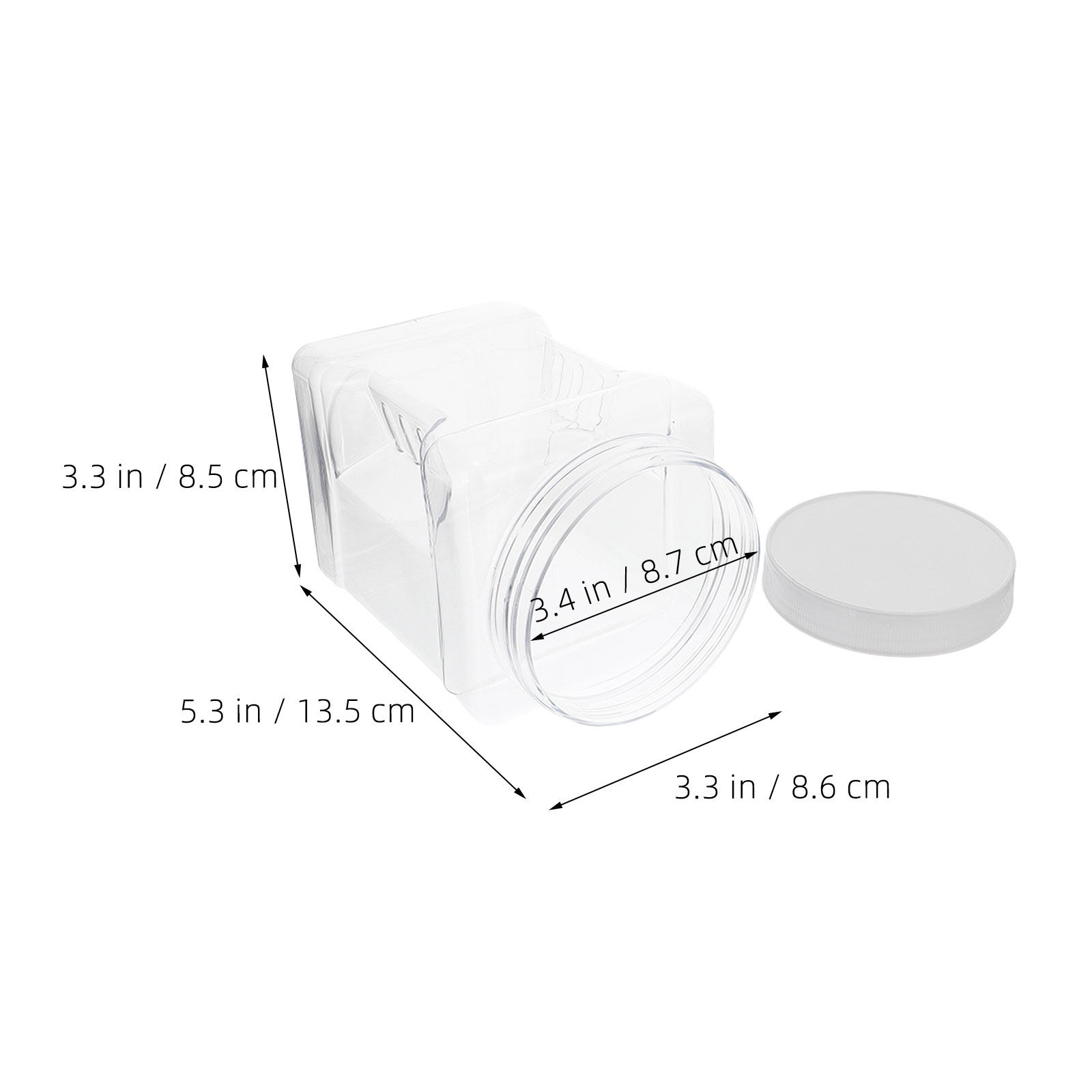ขวดเก็บอาหารสุญญากาศทรงสี่เหลี - Food Storage Plastic Container บทวิจารณ์และราคา