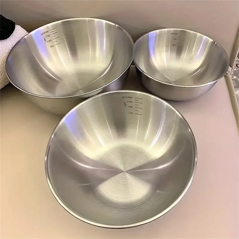 ชุดชามสแตนเลส 1-3 ใบ พร้อมสเกล - Food Storage Utensils บทวิจารณ์และราคา