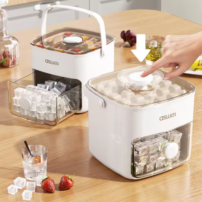 ถาดทำน้ำแข็งแบบกดสำหรับแช่แข็ง - Food Storage Hot Box บทวิจารณ์และราคา