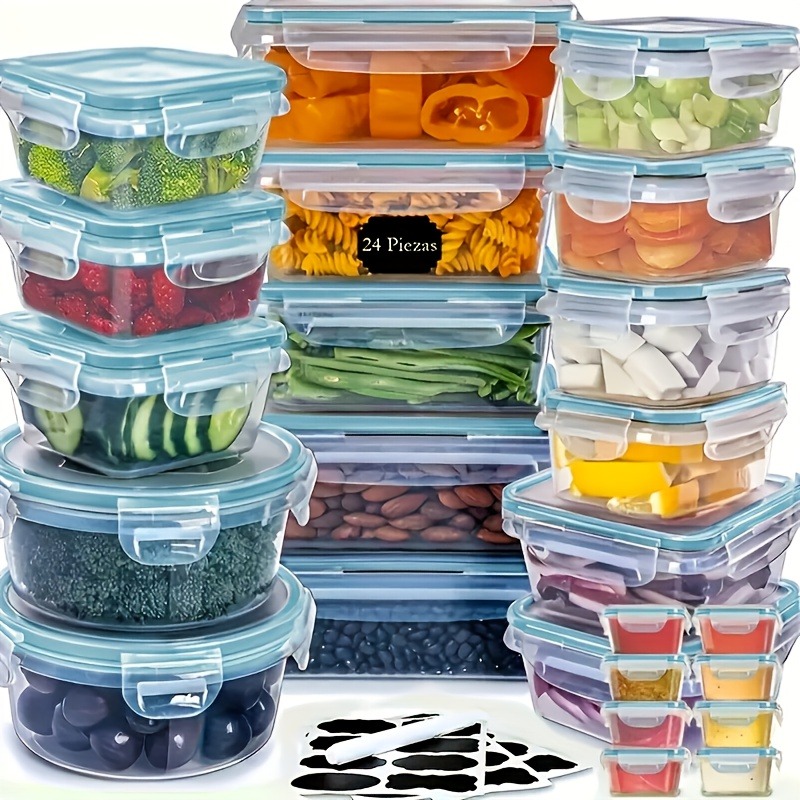 ชุดเก็บอาหารปลอดสาร BPA 48 ชิ้ - Food Storage In Pantry บทวิจารณ์และราคา