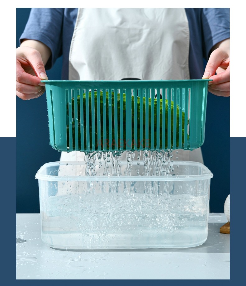 ตะกร้าระบายน้ำขนาดใหญ่สำหรับห้ - Food Storage Small บทวิจารณ์และราคา